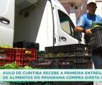 Asilo de Curitiba recebe a primeira entrega do ano de alimentos do Programa Compra Direta Paraná